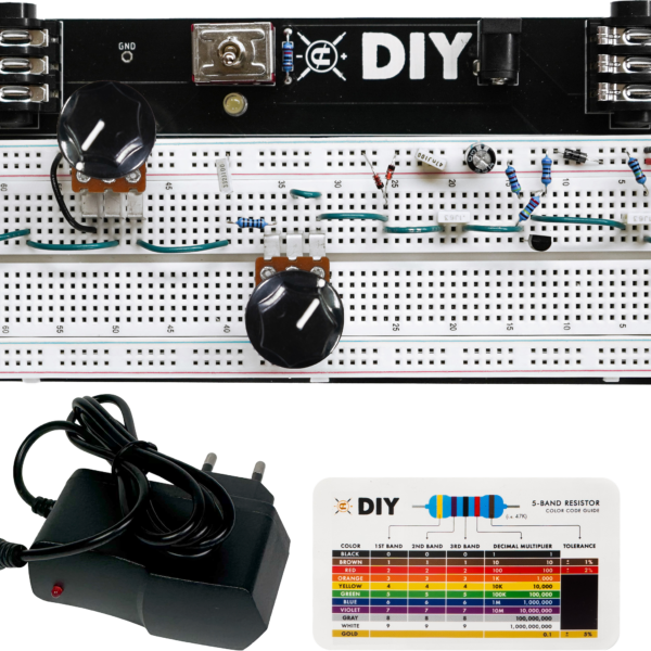 COPPERSOUND CIR-KIT BREADBOARD BUNDLE SINGLE TRANSISTOR OVERDRIVE product photo